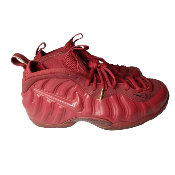 nike air foamposite pro red